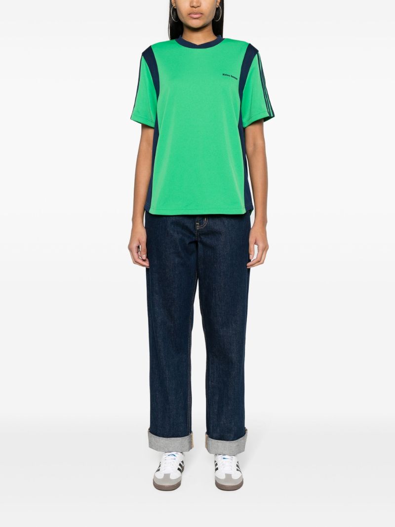 X Walles Bonner Green Crew-neck T-shirt