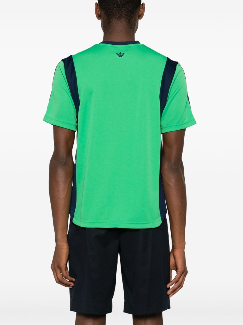 X Walles Bonner Green Crew-neck T-shirt