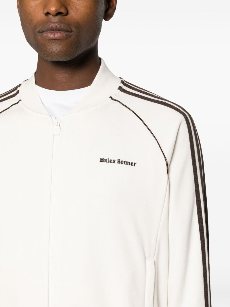 X Walles Bonner White Zipped Jacket