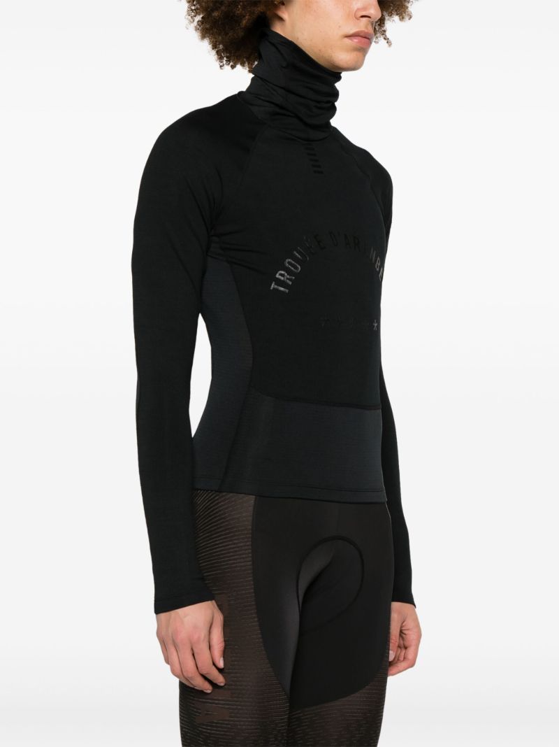 Black Pro Team Thermal Base Layer Top