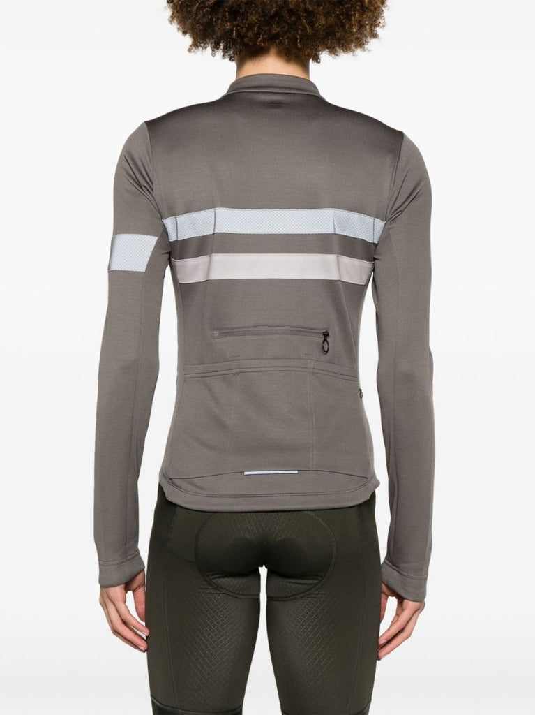 Grey Brevet Long Sleeve Jersey