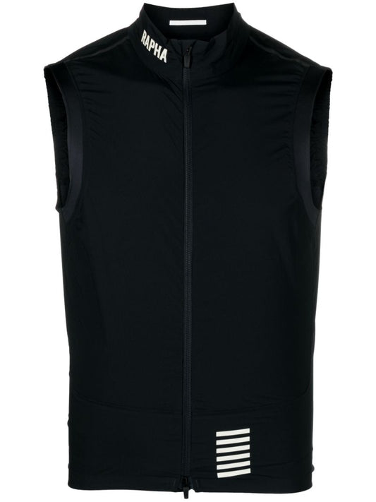 Black Pro Team Lightweight Gilet