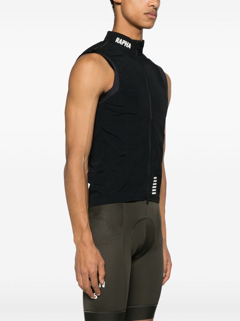 Black Pro Team Lightweight Gilet