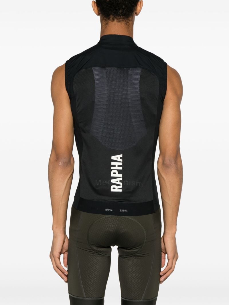 Black Pro Team Lightweight Gilet