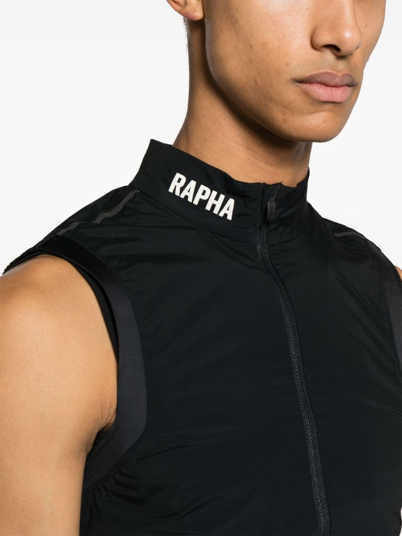 Black Pro Team Lightweight Gilet