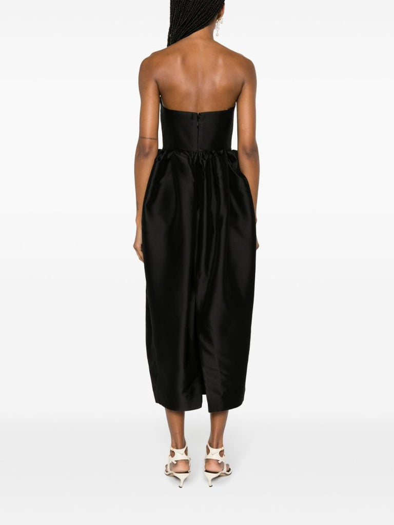 Black Matchmaker Midi Dress