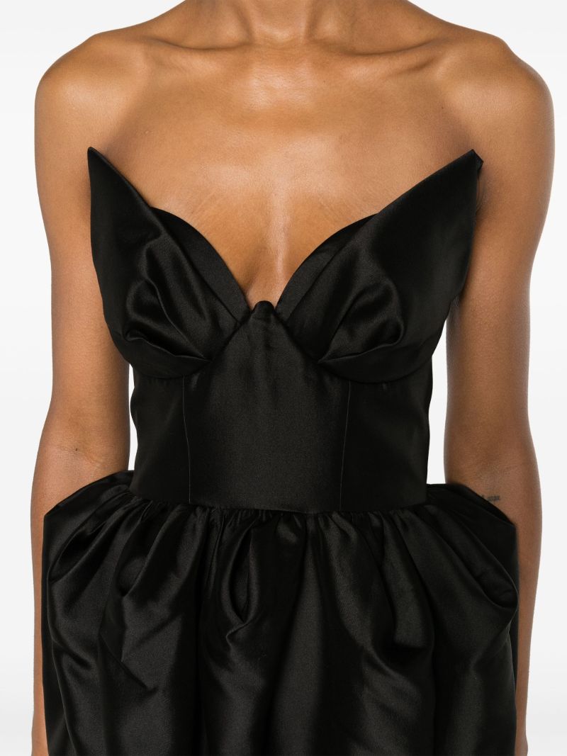 Black Matchmaker Midi Dress