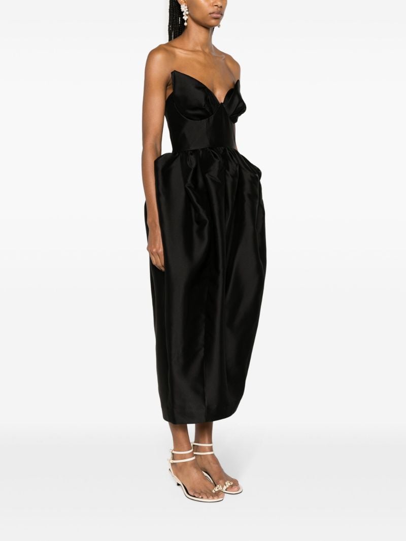 Black Matchmaker Midi Dress