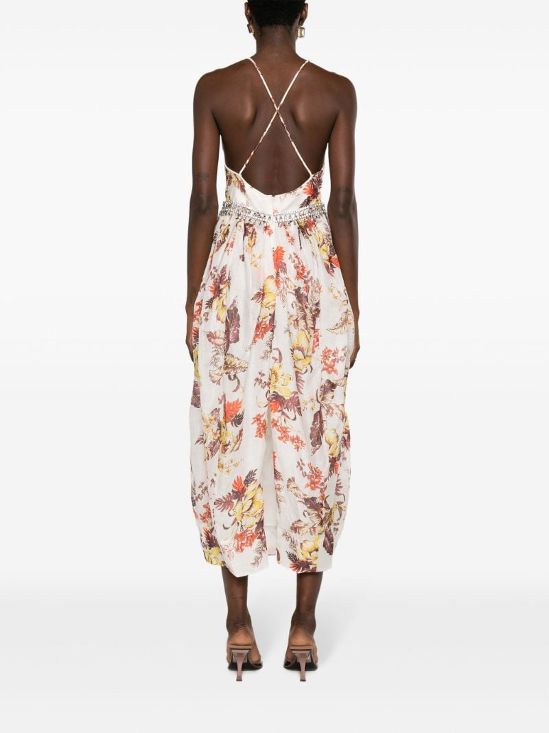 White Matchmaker Plunge Dress