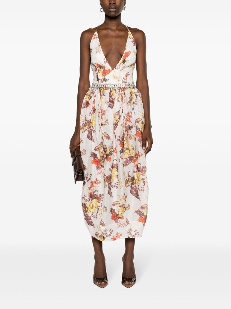 White Matchmaker Plunge Dress