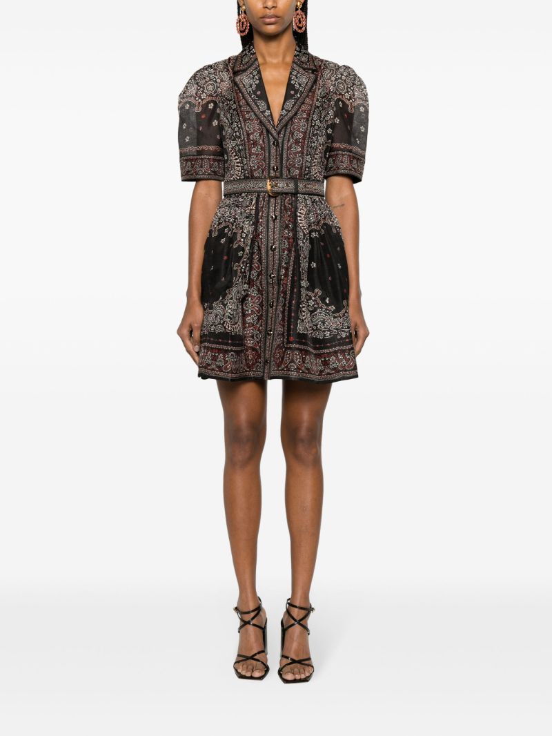 Black Matchmaker Minidress