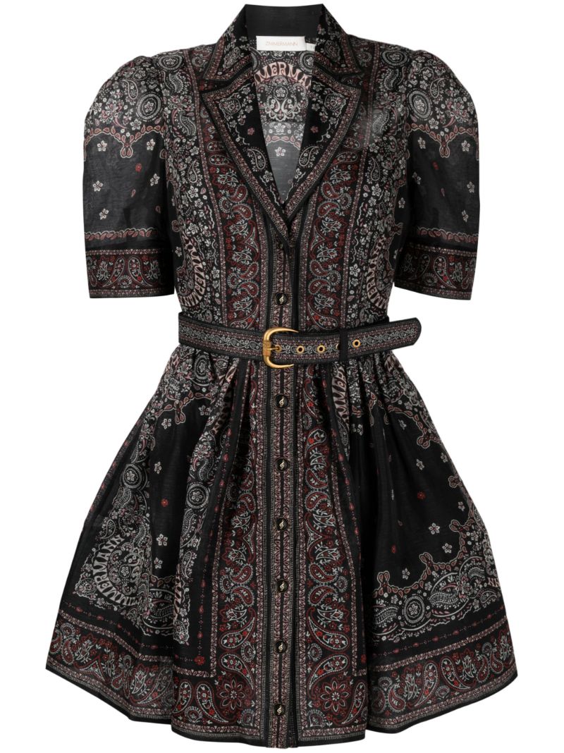 Black Matchmaker Minidress
