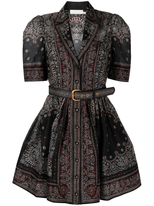 Black Matchmaker Minidress