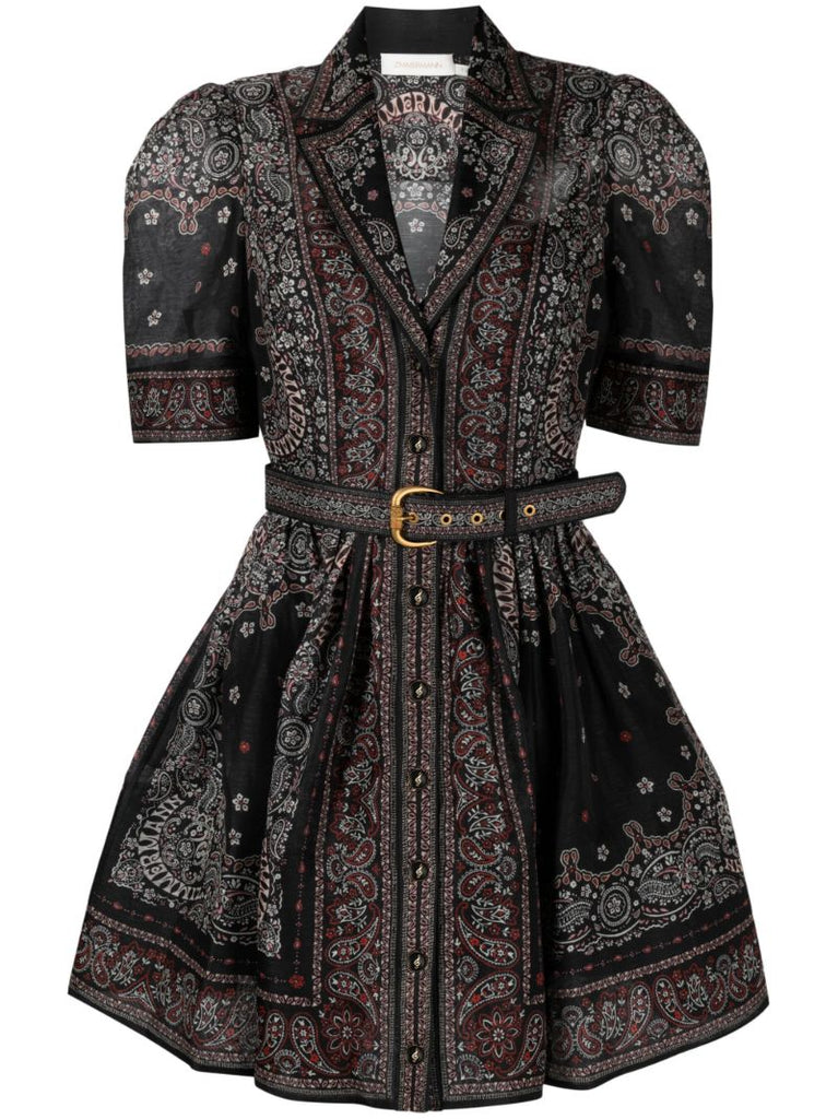 Black Matchmaker Minidress