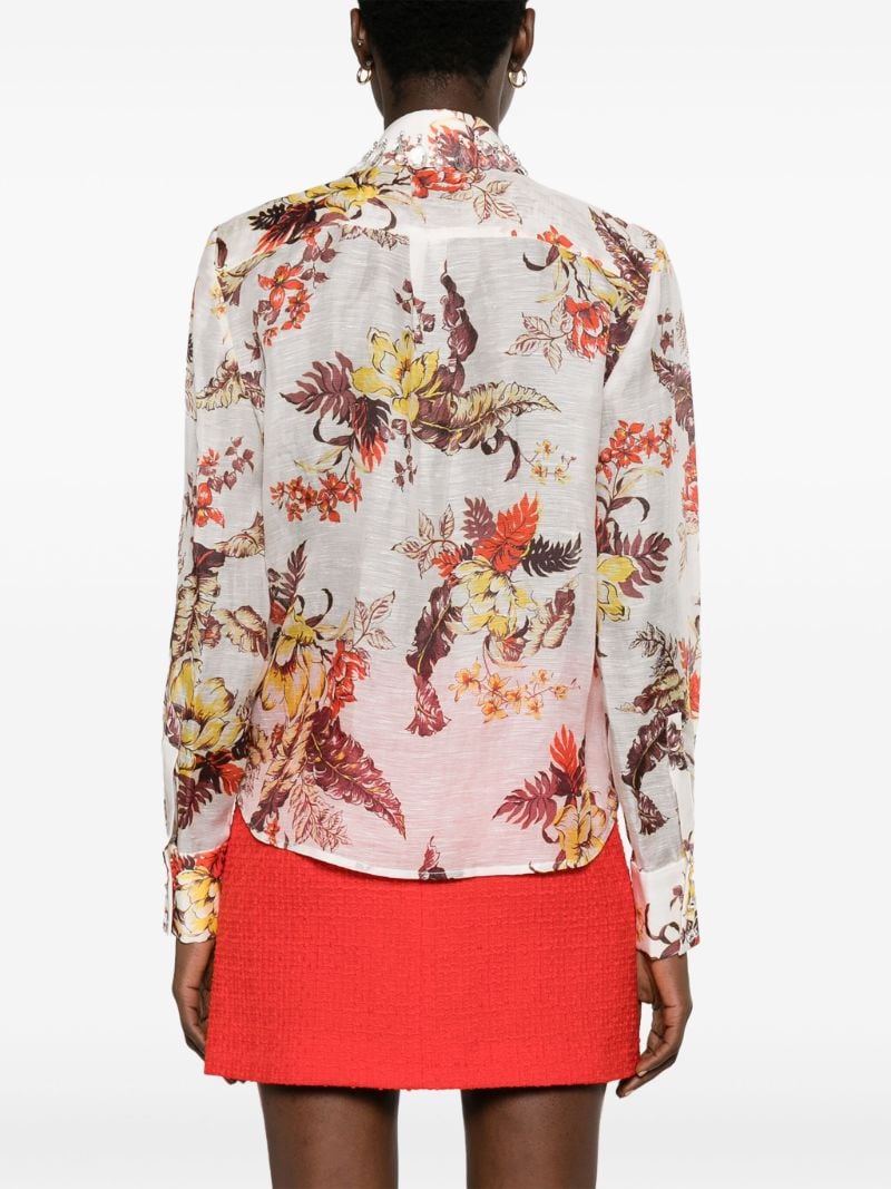 White Matchmaker Tropical Shirt