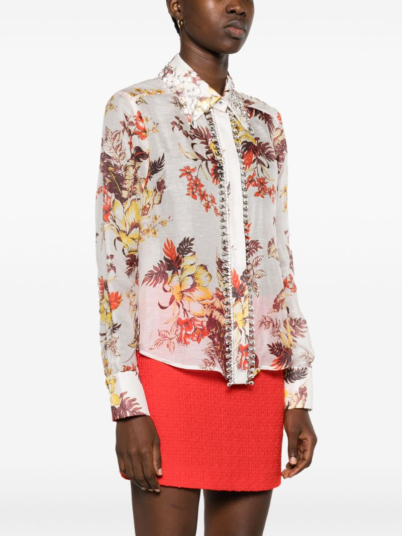 White Matchmaker Tropical Shirt