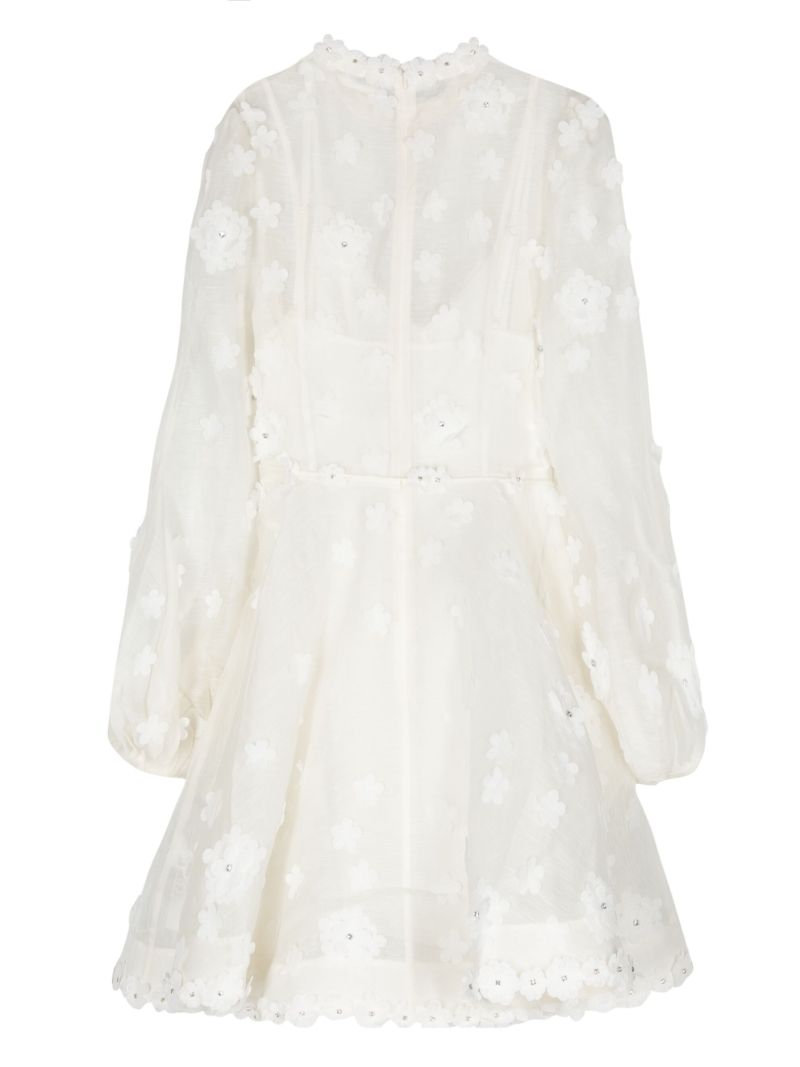 Neutral Matchmaker Lift Off Mini Dress