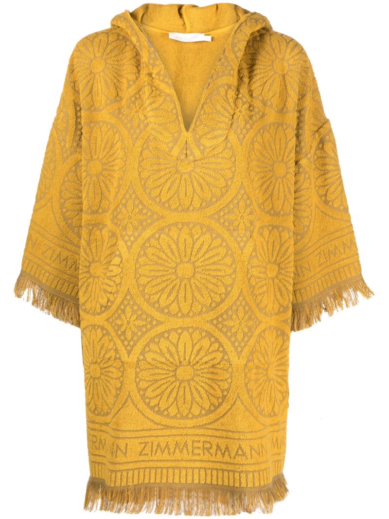 Yellow Junie Hooded Dress