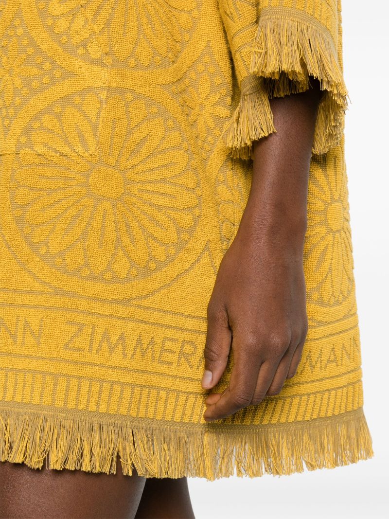 Yellow Junie Hooded Dress