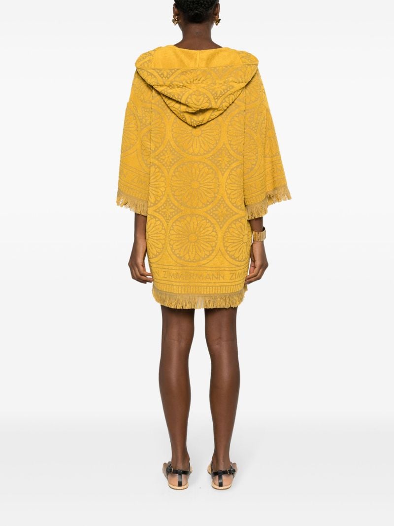 Yellow Junie Hooded Dress