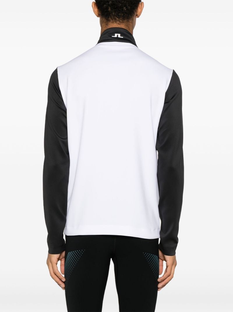 Black Delano Hybrid Padded Jacket