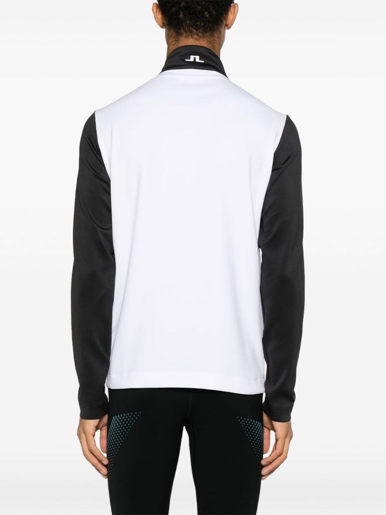 Black Delano Hybrid Padded Jacket