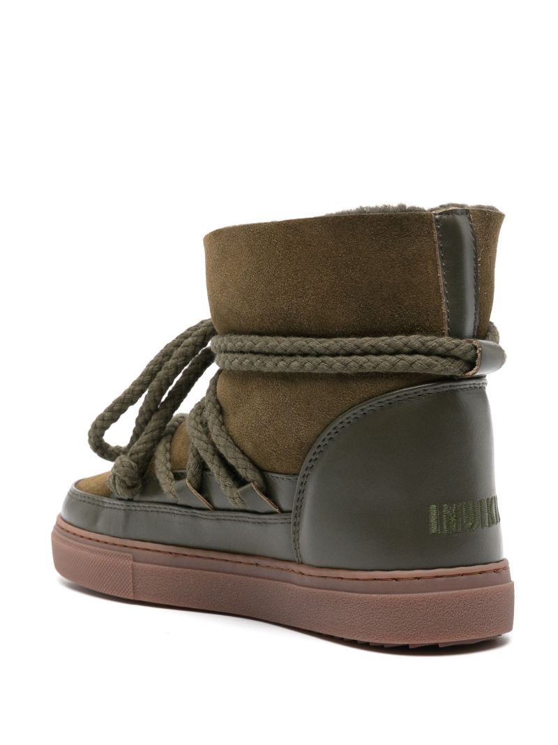 Green Classic Suede Ankle Boots