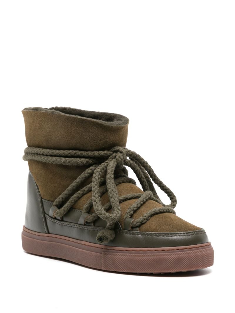 Green Classic Suede Ankle Boots