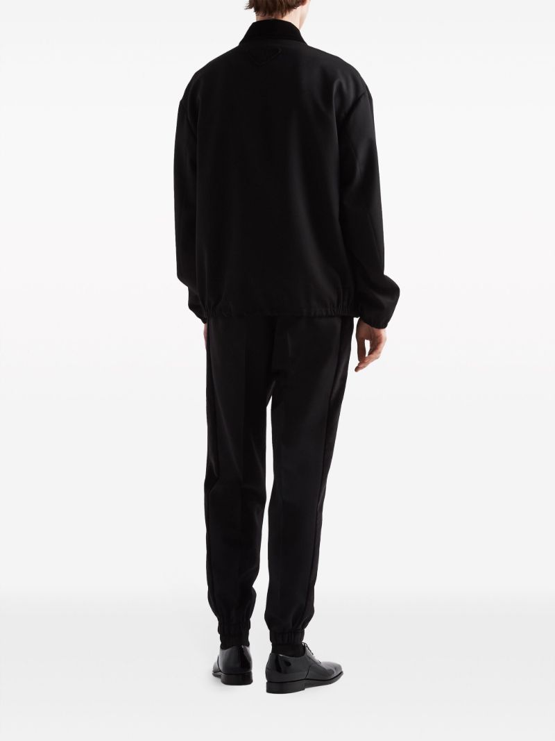 Tapered Velvet Trousers