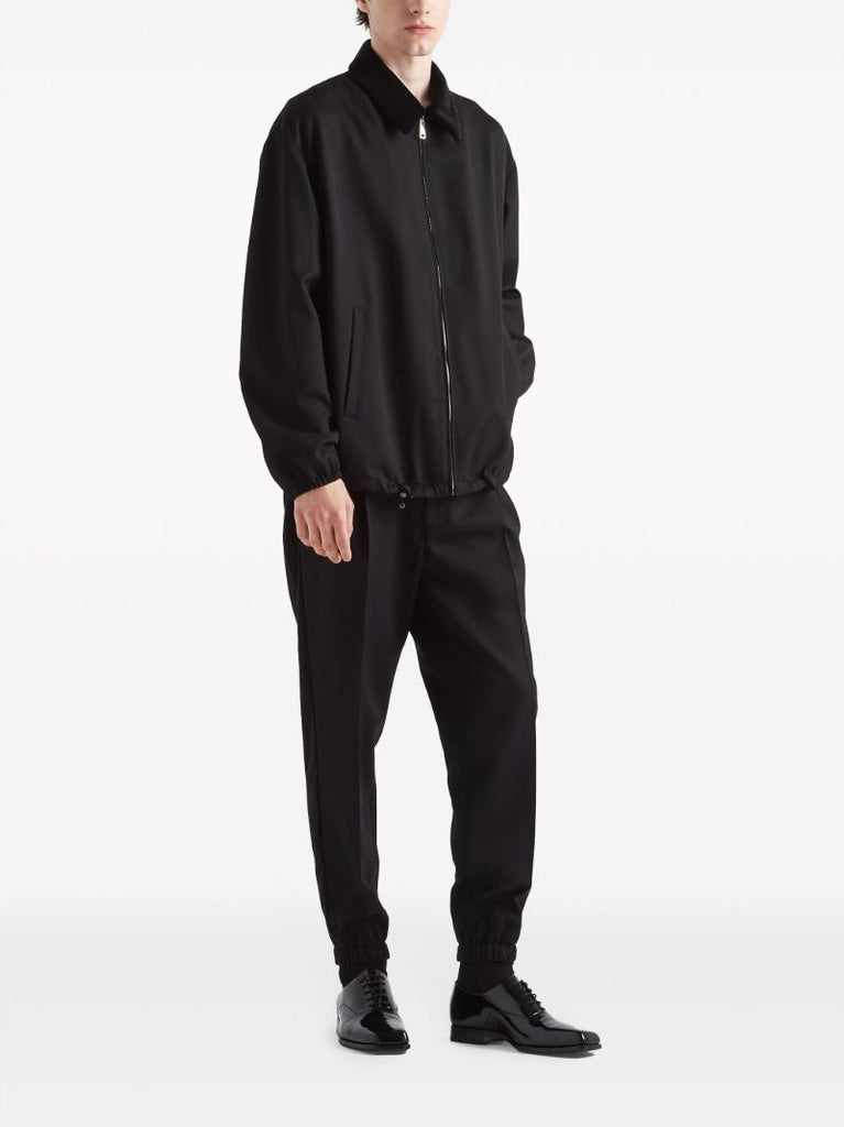 Tapered Velvet Trousers