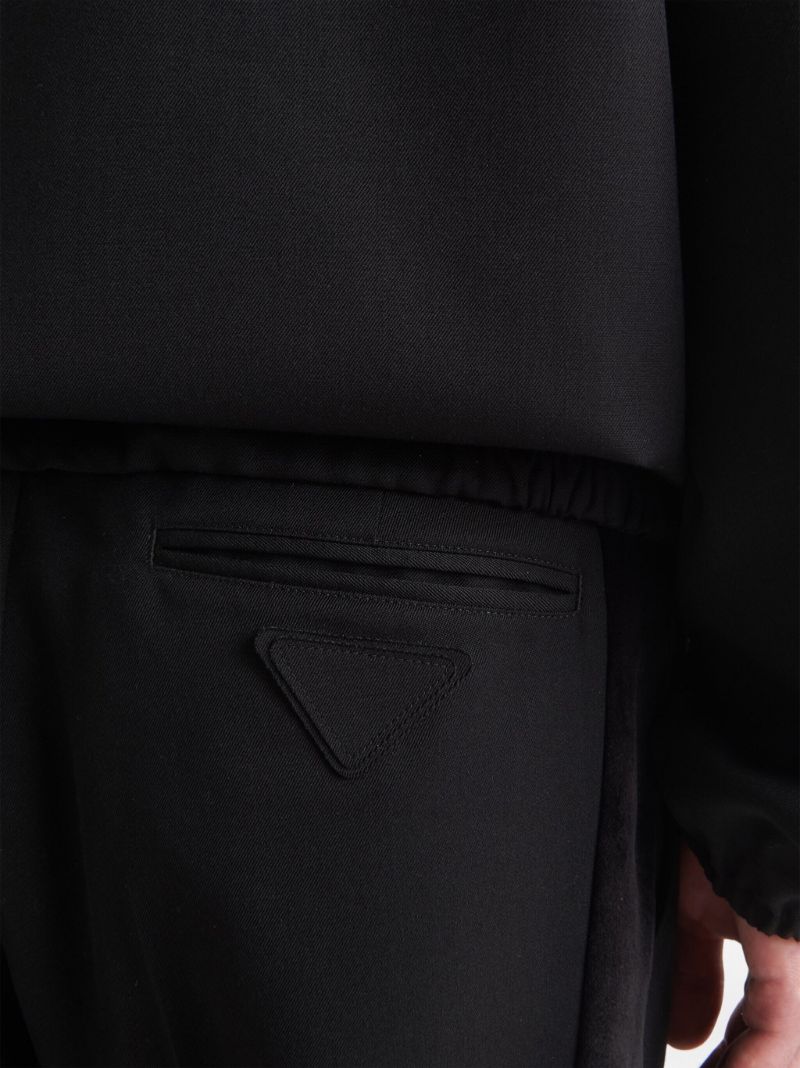 Tapered Velvet Trousers