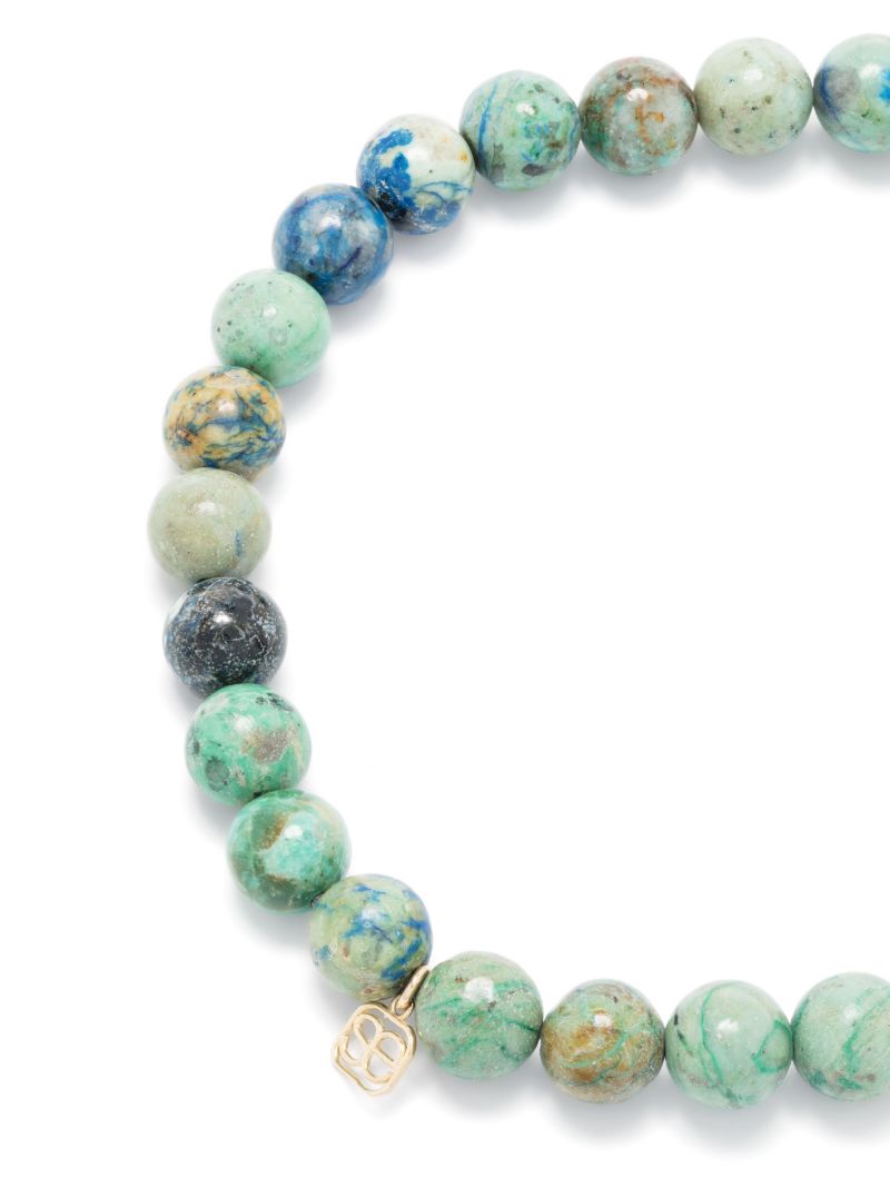14k Yellow Gold Evil Eye Turquoise Bracelet