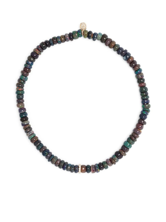 14k Yellow Gold Beaded Bracelet
