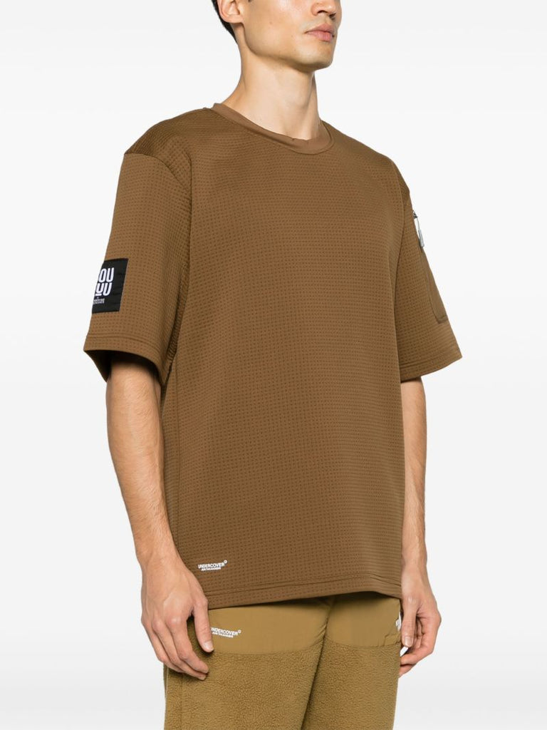 X Undercover Brown Soukuu Dotknit T-shirt