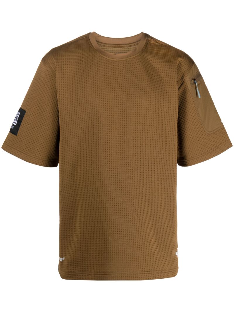 X Undercover Brown Soukuu Dotknit T-shirt