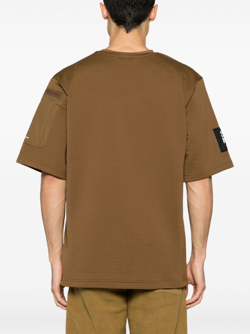 X Undercover Brown Soukuu Dotknit T-shirt