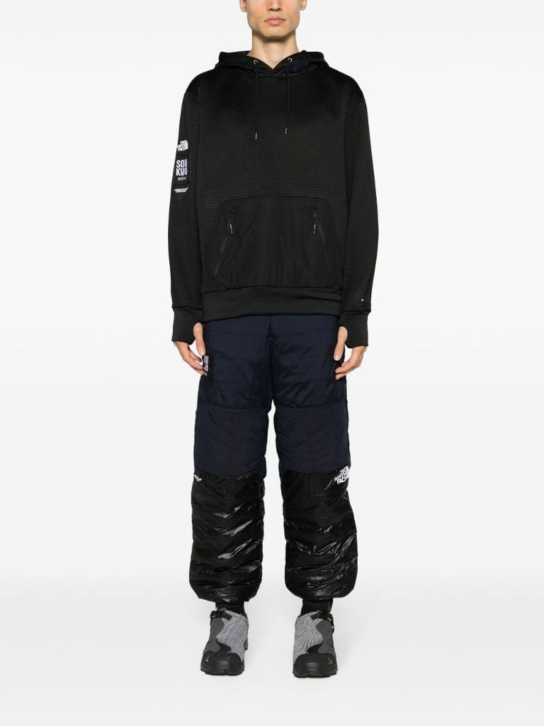 X Undercover Black Soukuu Dotknit Hoodie