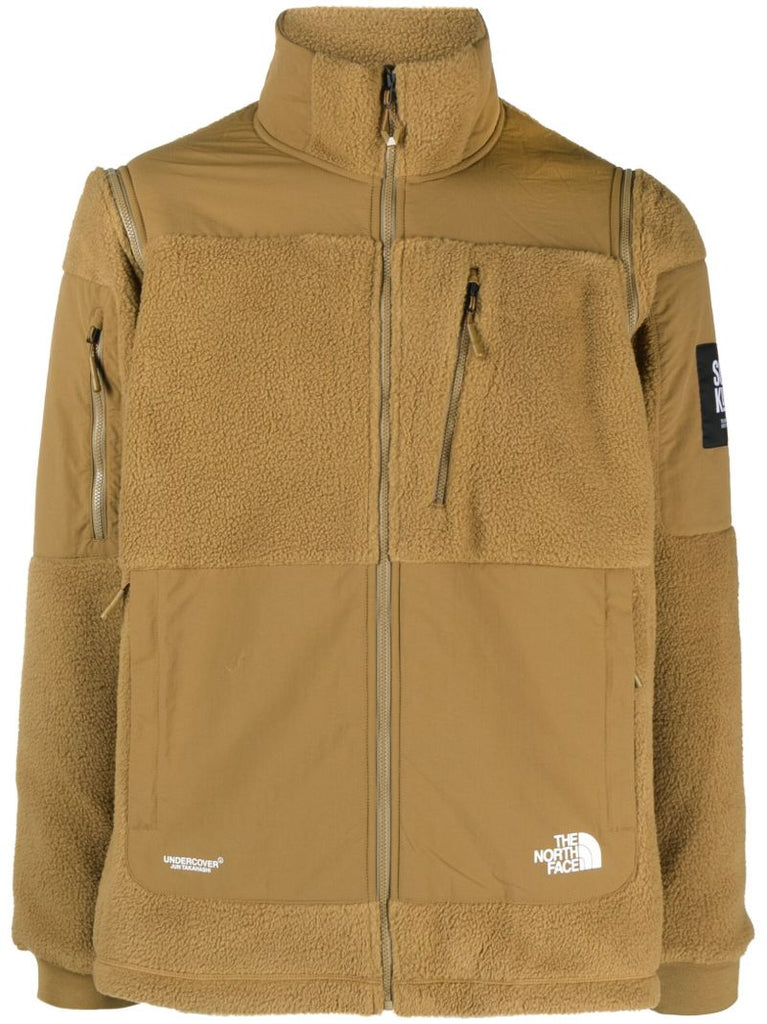 X Undercover Brown Soukuu Fleece Jacket