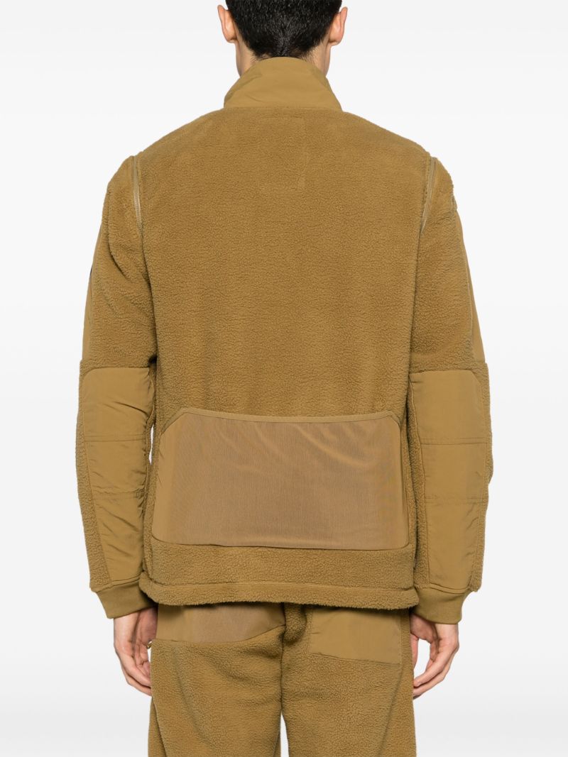 X Undercover Brown Soukuu Fleece Jacket