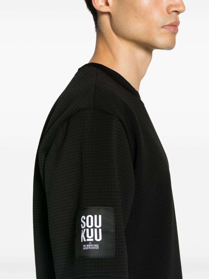 X Undercover Black Soukuu Dotknit T-shirt