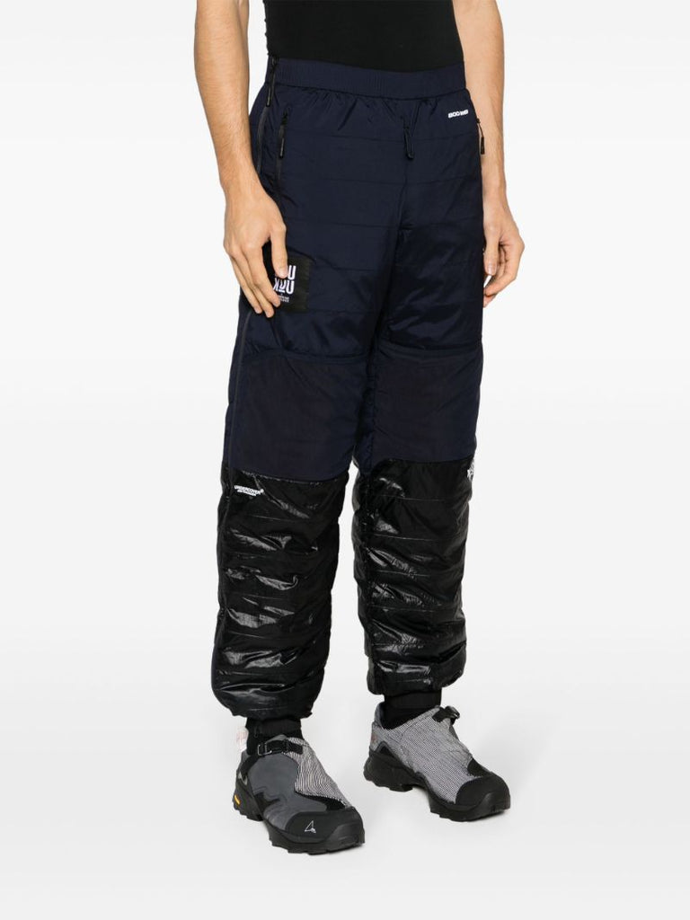 X Undercover Black Soukuu 50/50 Track Pants