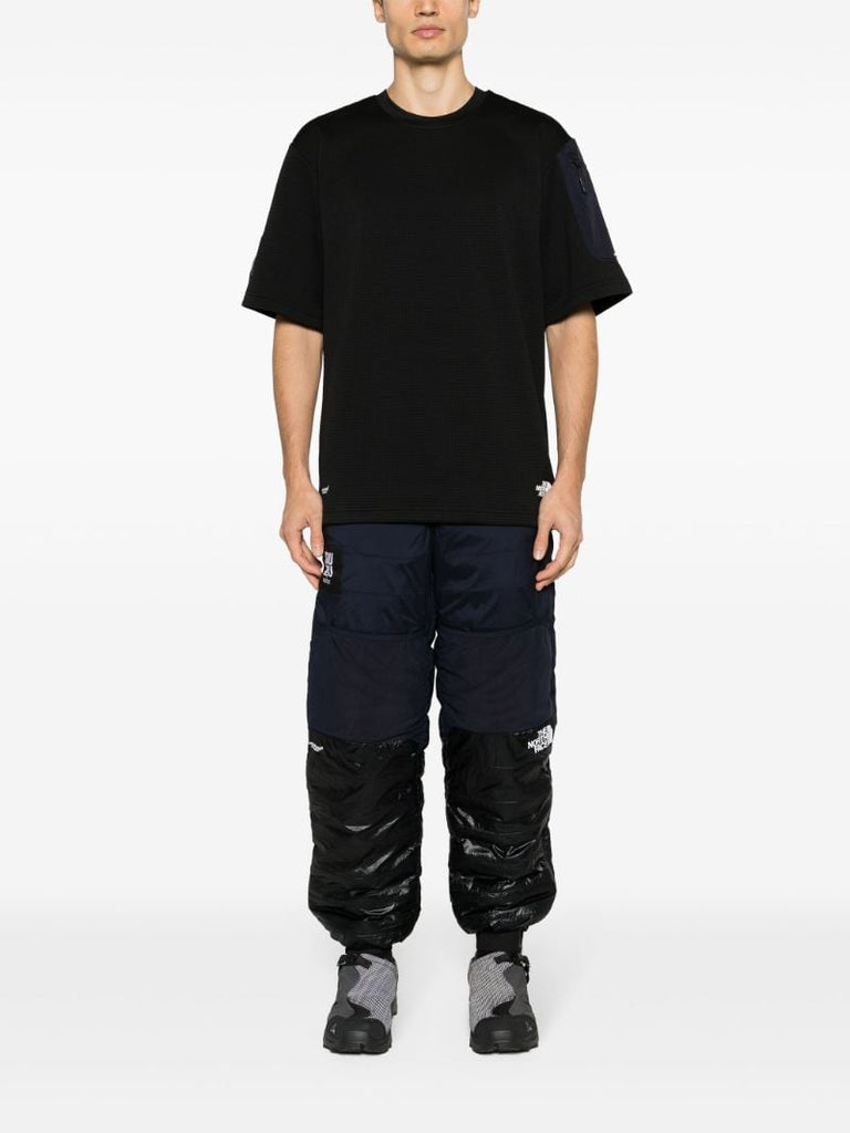 X Undercover Black Soukuu 50/50 Track Pants