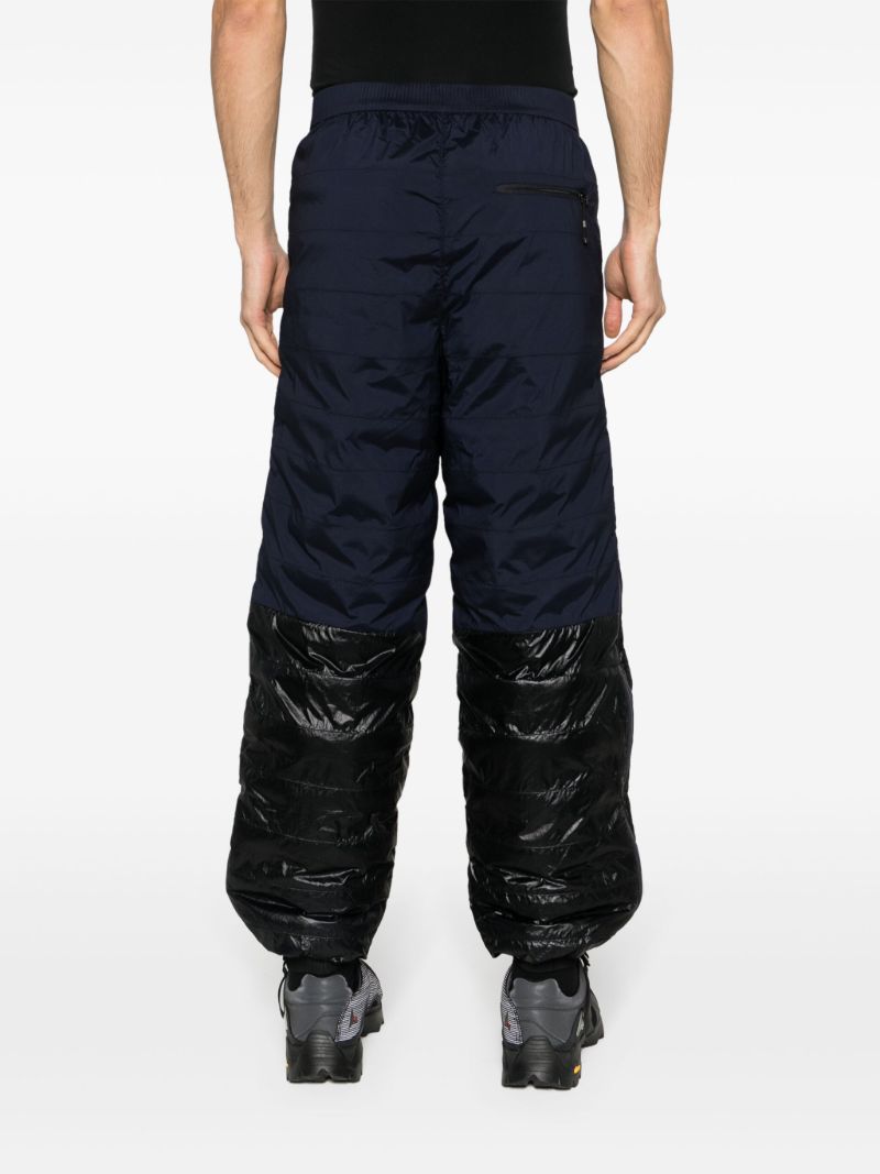 X Undercover Black Soukuu 50/50 Track Pants