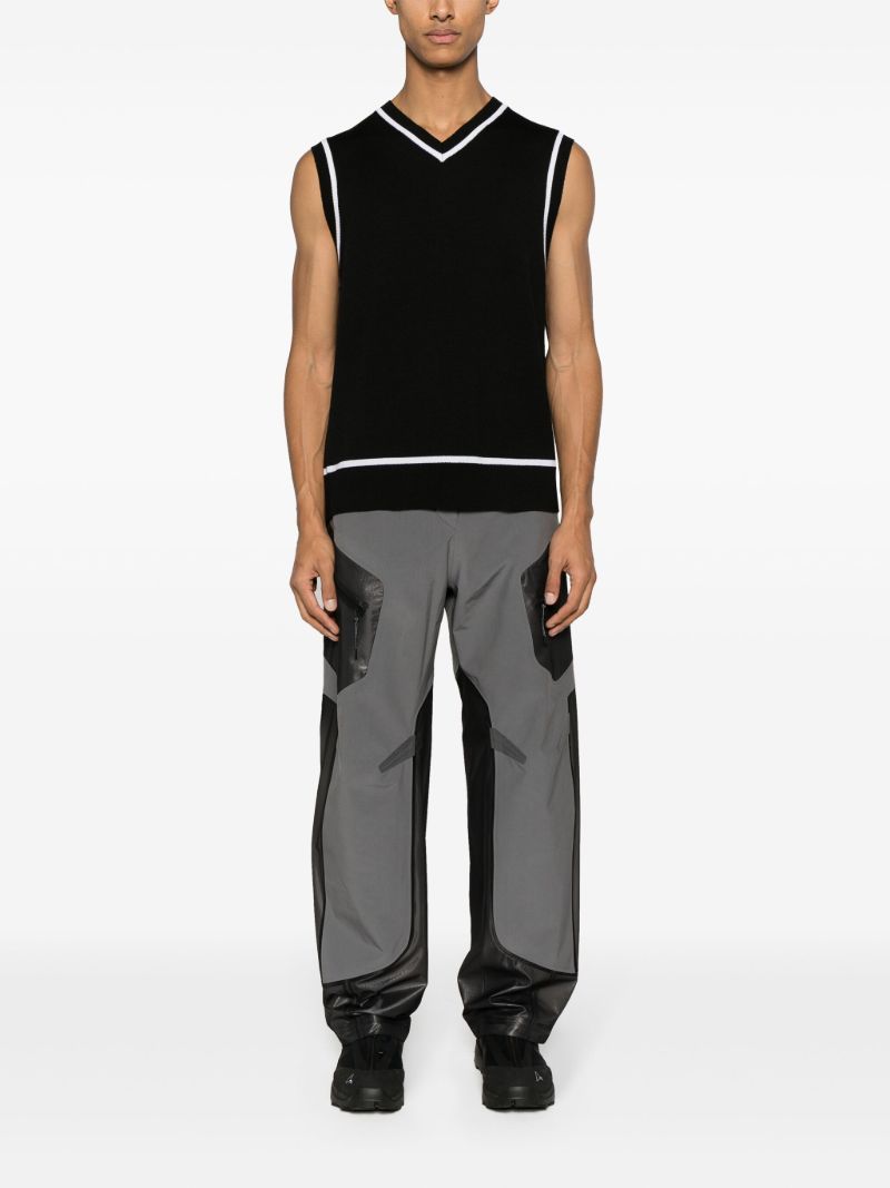 Black Fraser Knitted Vest