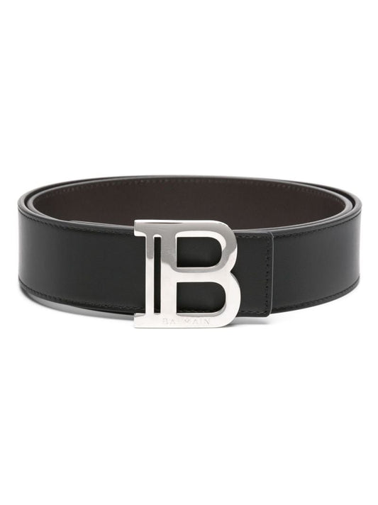 Black B-belt Reversible Leather Belt