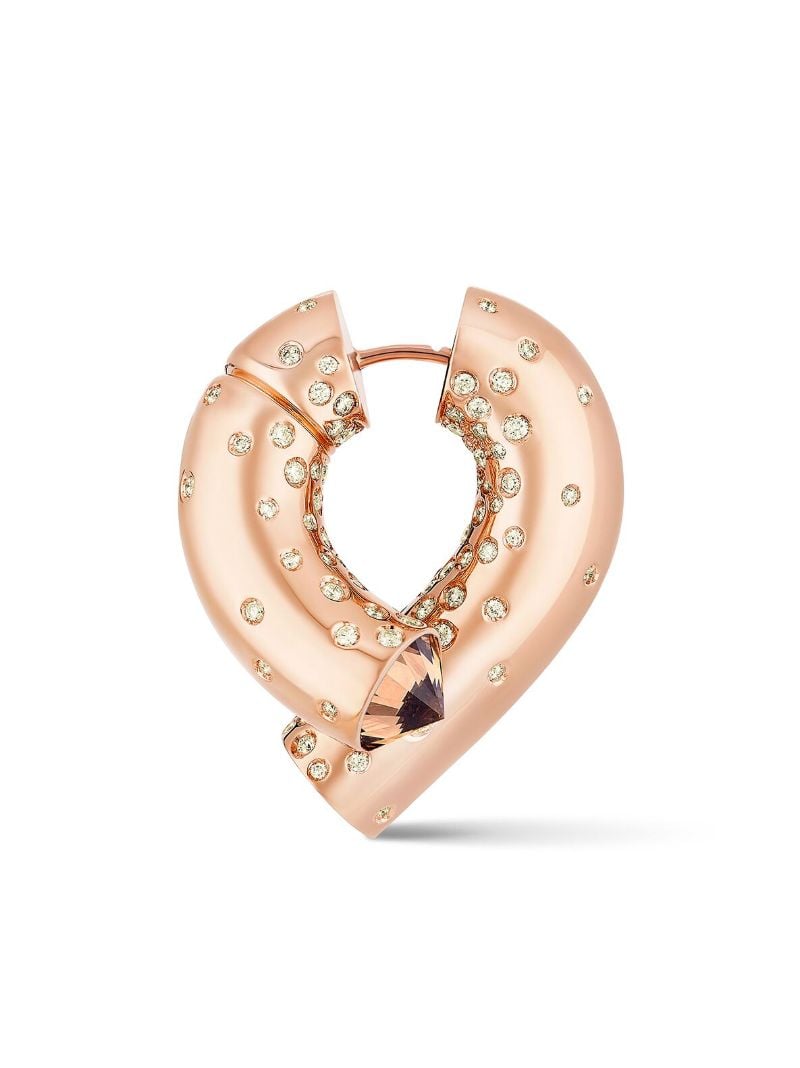 18k Rose Gold Oera Earrings