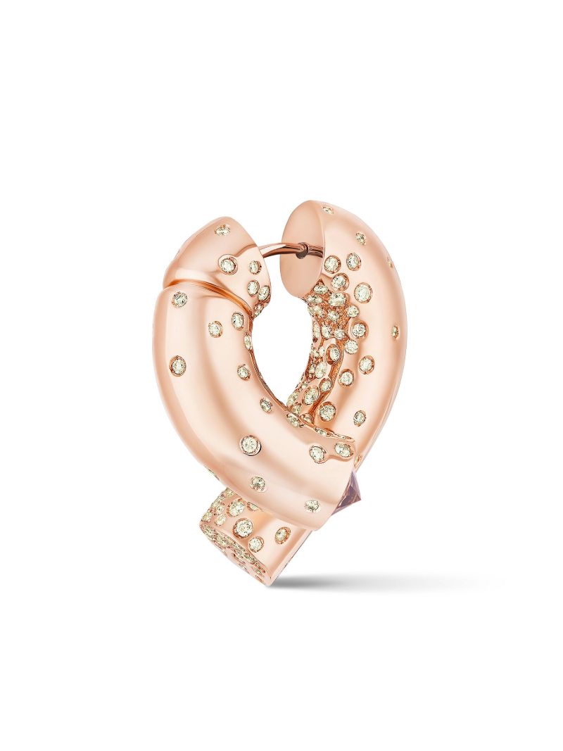 18k Rose Gold Oera Earrings