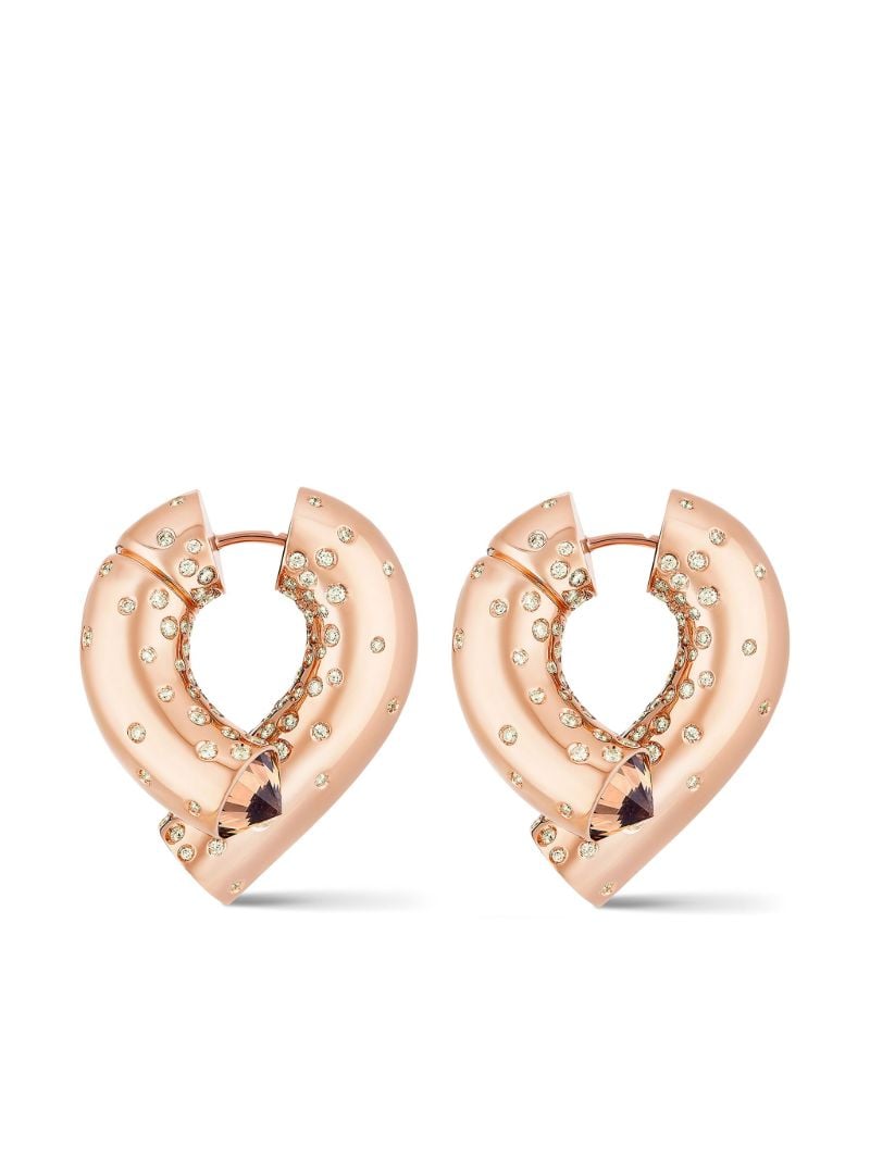 18k Rose Gold Oera Earrings