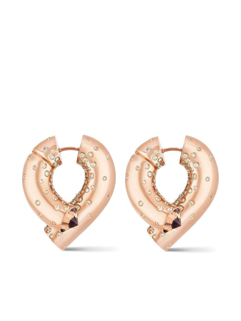 18k Rose Gold Oera Earrings