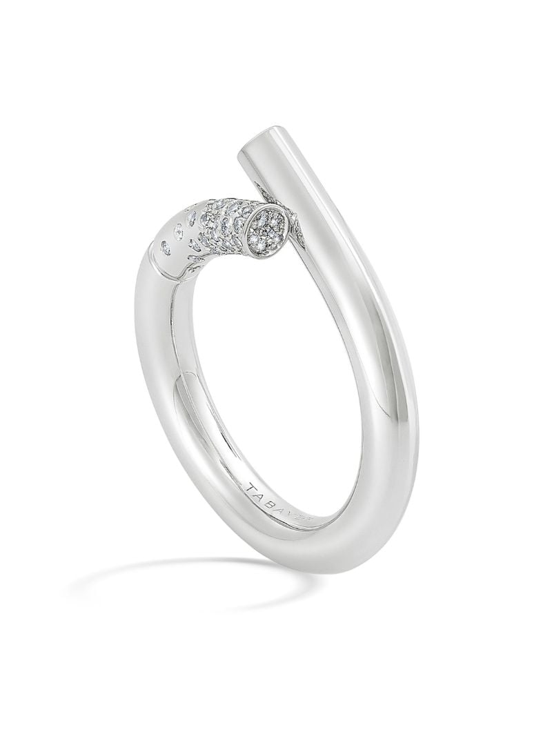 18k White Gold Oera Ring